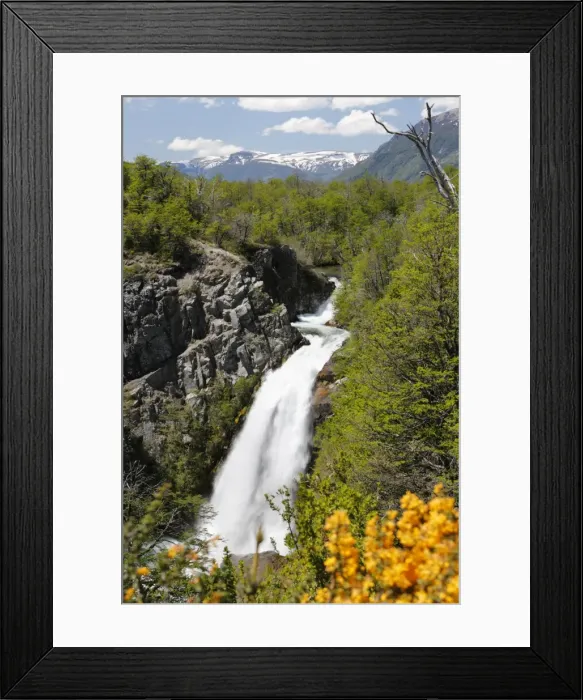 Framed Print : Cascada Vullignanco along the Seven Lakes Drive, San Martin de los Andes, Nahuel Framed Print : Cascada Vullignanco along the Seven Lakes Drive, San Martin de los Andes, Nahuel