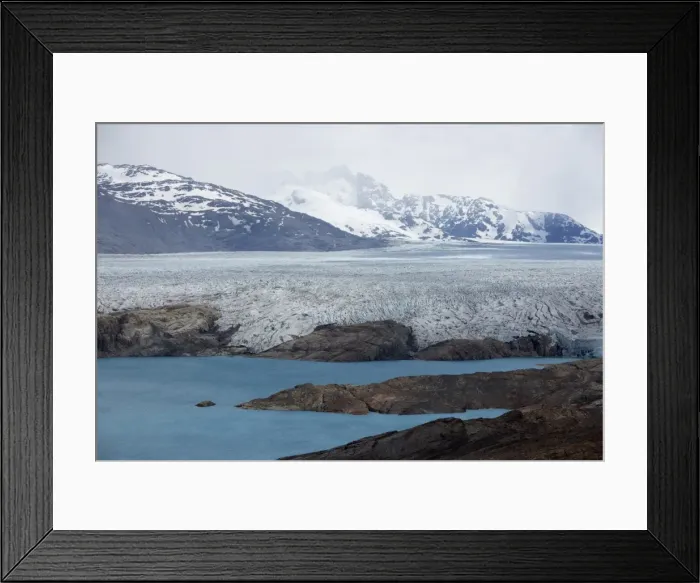 Framed Print : Upsala Glacier on Lago Argentino, El Calafate, Parque Nacional Los Glaciares, UNESCO Framed Print : Upsala Glacier on Lago Argentino, El Calafate, Parque Nacional Los Glaciares, UNESCO