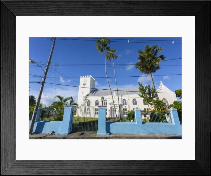 Framed Print : St. Peter Parish Church, Speightstown, St. Peter, Barbados, West Indies, Caribbean Framed Print : St. Peter Parish Church, Speightstown, St. Peter, Barbados, West Indies, Caribbean