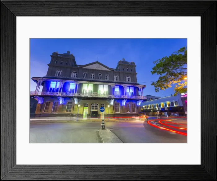 Framed Print : Architecture, Bridgetown, St. Michael, Barbados, West Indies, Caribbean, Central America Framed Print : Architecture, Bridgetown, St. Michael, Barbados, West Indies, Caribbean, Central America