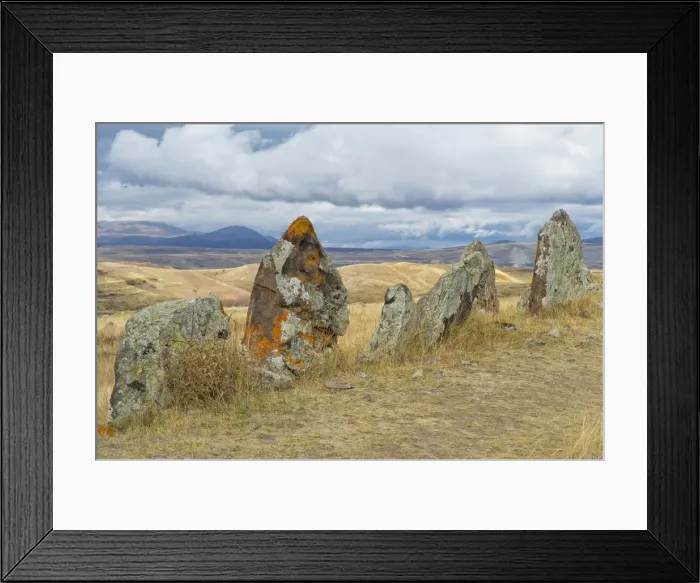 Framed Print : Prehistoric archaeological Karer site of Zorats, Sisian, Syunik Province, Armenia Framed Print : Prehistoric archaeological Karer site of Zorats, Sisian, Syunik Province, Armenia
