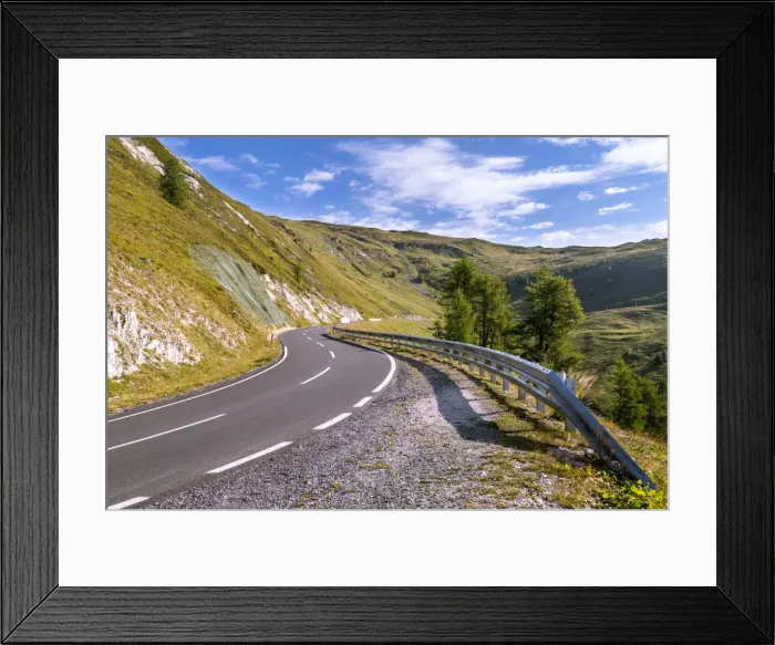 Framed Print : Nockberge, Nockalm Panoramastravue, Hohe Tauern, Carinthia, Austria, Europe Framed Print : Nockberge, Nockalm Panoramastravue, Hohe Tauern, Carinthia, Austria, Europe