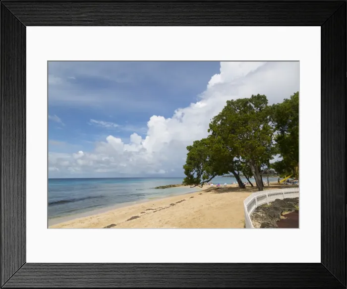 Framed Print : Beach near Speightstown, St. Peter, Barbados, West Indies, Caribbean, Central America Framed Print : Beach near Speightstown, St. Peter, Barbados, West Indies, Caribbean, Central America