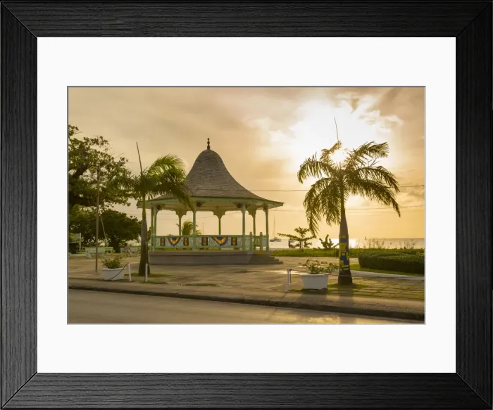 Framed Print : Bandstand and Brownes Beach, Bridgetown, St. Michael, Barbados, West Indies, Caribbean Framed Print : Bandstand and Brownes Beach, Bridgetown, St. Michael, Barbados, West Indies, Caribbean