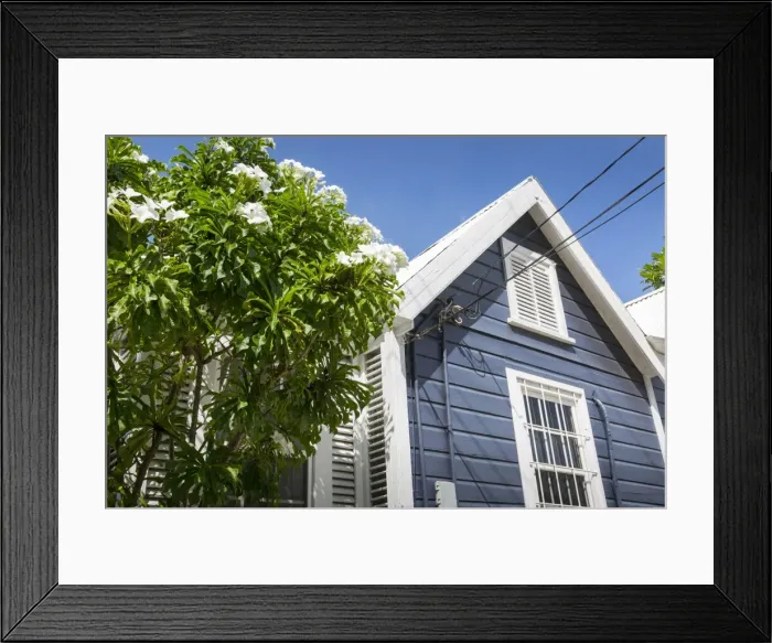Framed Print : Colourful houses, Holetown, St. James, Barbados, West Indies, Caribbean, Central America Framed Print : Colourful houses, Holetown, St. James, Barbados, West Indies, Caribbean, Central America