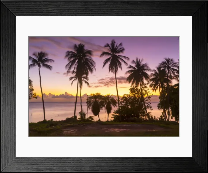 Framed Print : West Coast sunset, St. James, Barbados, West Indies, Caribbean, Central America Framed Print : West Coast sunset, St. James, Barbados, West Indies, Caribbean, Central America
