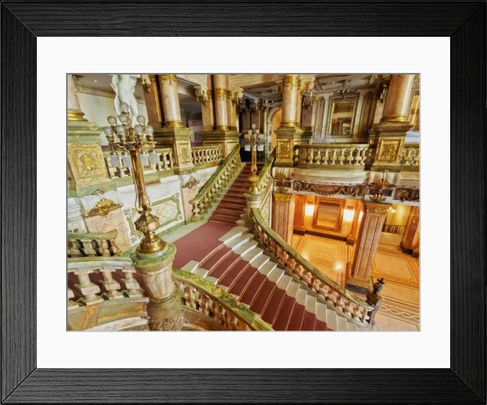 Framed Print : Interior view of the Theatro Municipal, Rio de Janeiro, Brazil, South America