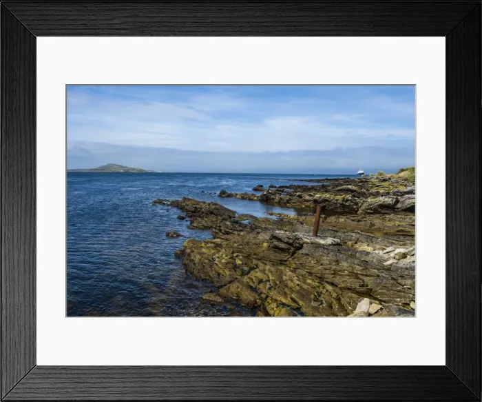 Framed Print : View over Carcass Island, Falkland Islands, South America Framed Print : View over Carcass Island, Falkland Islands, South America