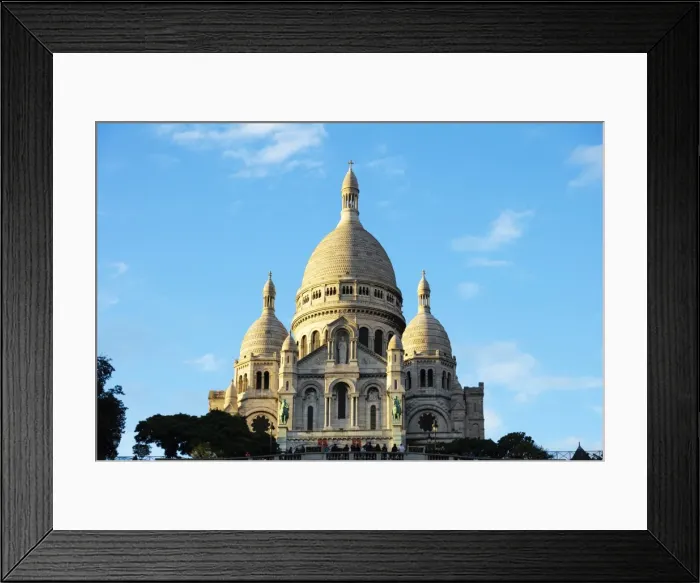 Framed Print : Sacre Coeur Basilica, Montmartre, Paris, France, Europe Framed Print : Sacre Coeur Basilica, Montmartre, Paris, France, Europe