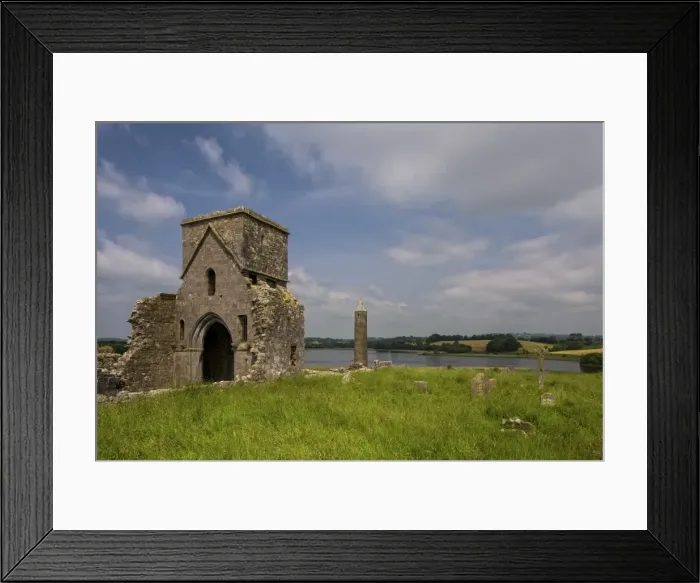 Framed Print : Devenish Island, Lower Lough Erne, County Fermanagh, Ulster, Northern Ireland, United Kingdom Framed Print : Devenish Island, Lower Lough Erne, County Fermanagh, Ulster, Northern Ireland, United Kingdom