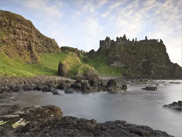 Dunluce Castle, County Antrim, Ulster, Northern Ireland, United Kingdom, Europe