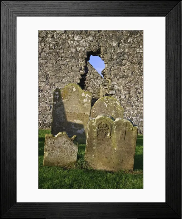 Framed Print : Cranfield Church, Lough Neagh, County Antrim, Ulster, Northern Ireland, United Kingdom