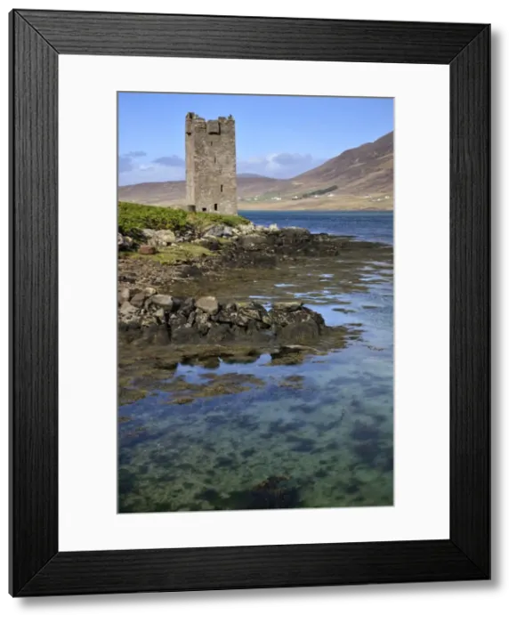 Framed Print : Kildavnet Castle, Achill Island, County Mayo, Connacht, Republic of Ireland, Europe Framed Print : Kildavnet Castle, Achill Island, County Mayo, Connacht, Republic of Ireland, Europe