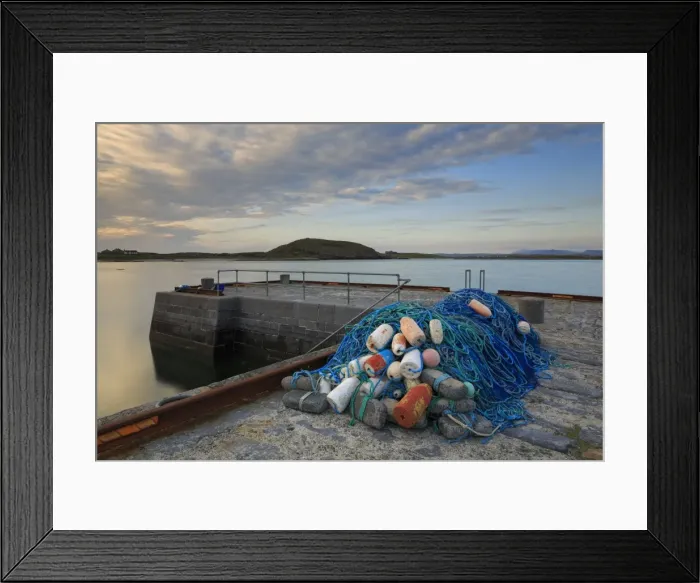 Framed Print : Bunowen Pier, Ballyconneely, Connemara, County Galway, Connacht, Republic of Ireland Framed Print : Bunowen Pier, Ballyconneely, Connemara, County Galway, Connacht, Republic of Ireland