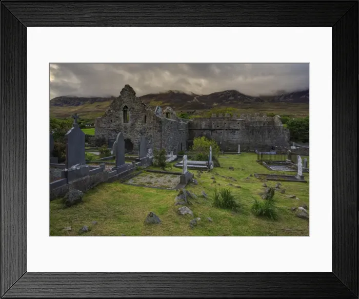 Framed Print : Murrisk Abbey, County Mayo, Connacht, Republic of Ireland, Europe Framed Print : Murrisk Abbey, County Mayo, Connacht, Republic of Ireland, Europe