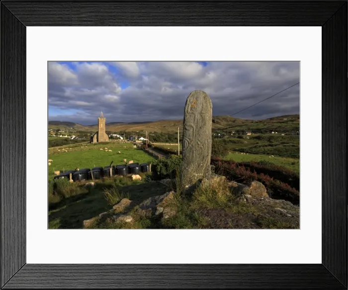 Framed Print : Glencolmcille, County Donegal, Ulster, Republic of Ireland, Europe Framed Print : Glencolmcille, County Donegal, Ulster, Republic of Ireland, Europe
