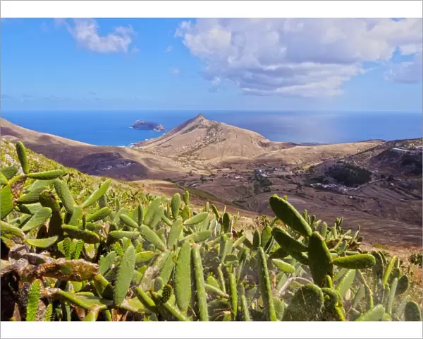 Landscape of the Porto Santo Island, Madeira Islands, Portugal, Atlantic, Europe