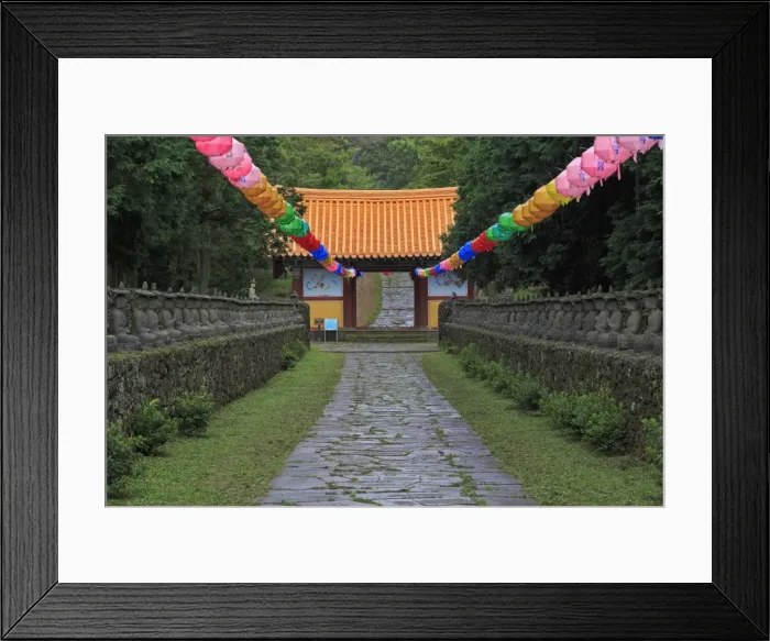 Framed Print : Gwaneumsa Temple, Jeju Island, South Korea, Asia Framed Print : Gwaneumsa Temple, Jeju Island, South Korea, Asia