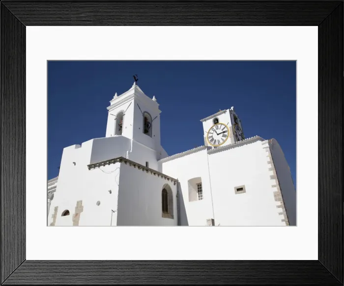 Framed Print : Church of Santa Maria do Castelo, Tavira, Algarve, Portugal, Europe Framed Print : Church of Santa Maria do Castelo, Tavira, Algarve, Portugal, Europe