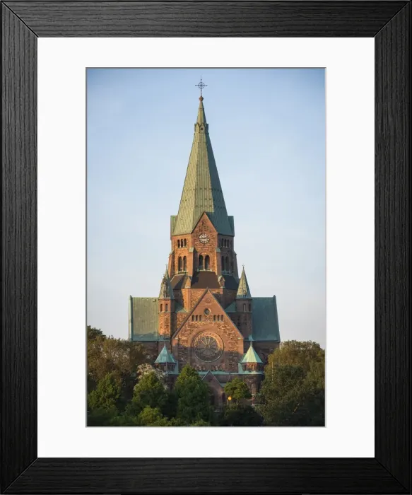 Framed Print : Sofia Church at sunset, Nytorget, Stockholm, Sweden, Scandinavia, Europe Framed Print : Sofia Church at sunset, Nytorget, Stockholm, Sweden, Scandinavia, Europe
