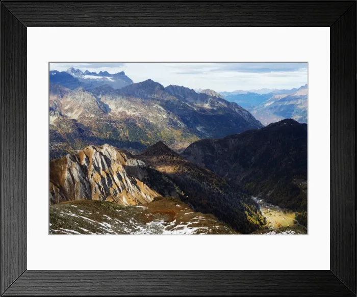 Framed Print : Trient, Valais, Swiss Alps, Switzerland, Europe Framed Print : Trient, Valais, Swiss Alps, Switzerland, Europe