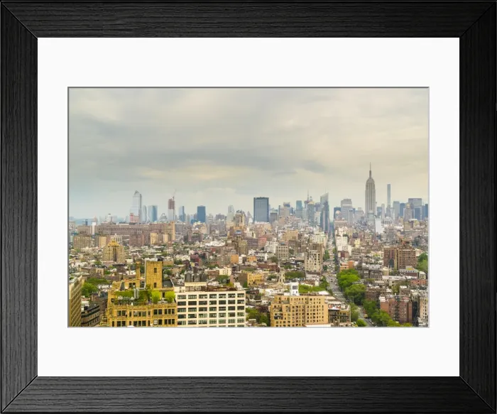 Framed Print : Manhattan skyline, New York City, United States of America, North America Framed Print : Manhattan skyline, New York City, United States of America, North America