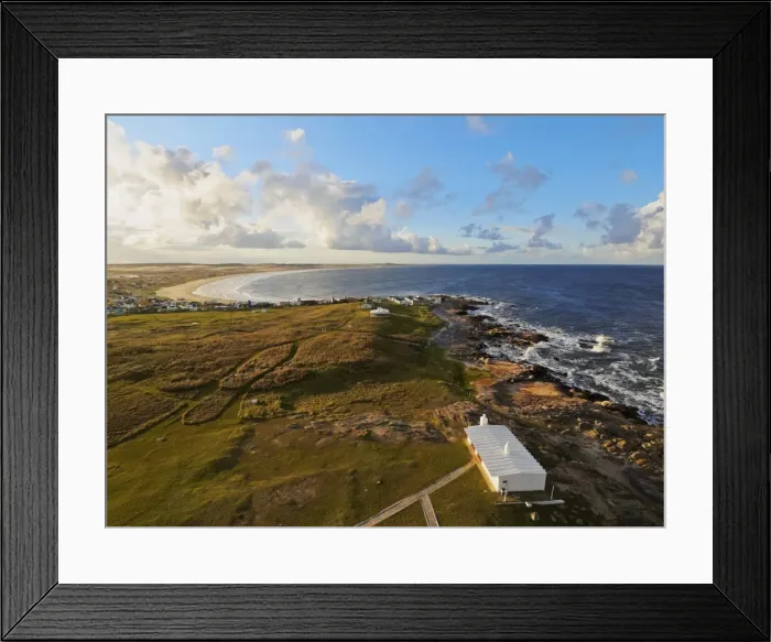 Framed Print : Elevated view of the Cabo Polonio, Rocha Department, Uruguay, South America Framed Print : Elevated view of the Cabo Polonio, Rocha Department, Uruguay, South America