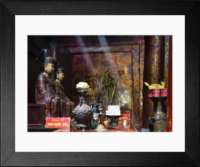 Framed Print : Imperial tomb in Hoa Lu, Vietnams capital in the 11th century, Truong Yen Thuong Framed Print : Imperial tomb in Hoa Lu, Vietnams capital in the 11th century, Truong Yen Thuong