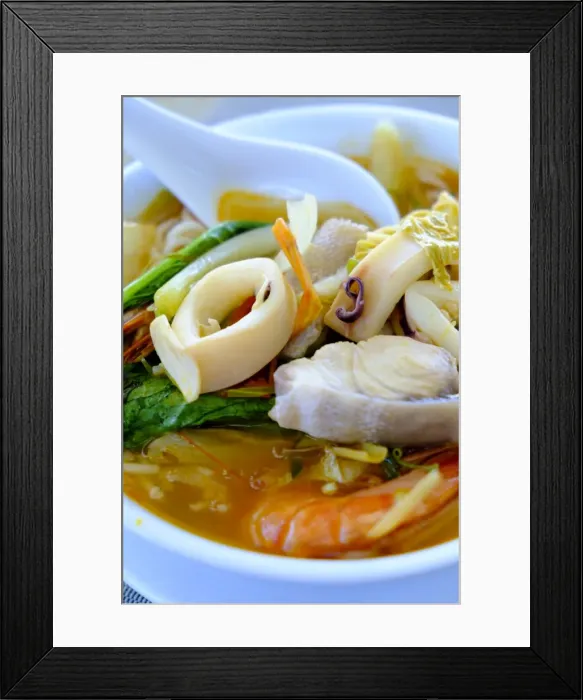 Framed Print : Seafood soup, Vietnamese food, Vietnam, Indochina, Southeast Asia, Asia Framed Print : Seafood soup, Vietnamese food, Vietnam, Indochina, Southeast Asia, Asia