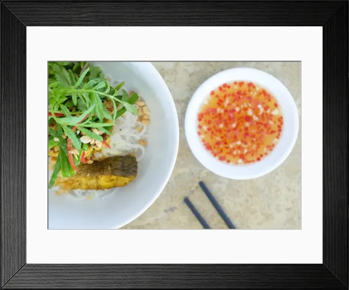 Framed Print : Salad and hot sauce, Vietnamese food, Vietnam, Indochina, Southeast Asia, Asia Framed Print : Salad and hot sauce, Vietnamese food, Vietnam, Indochina, Southeast Asia, Asia