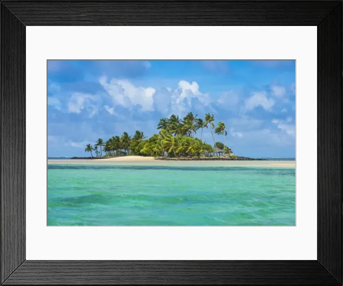 Framed Print : Beautiful little islet in the lagoon of Wallis, Wallis and Futuna, Pacific Framed Print : Beautiful little islet in the lagoon of Wallis, Wallis and Futuna, Pacific