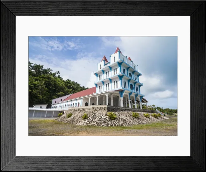 Framed Print : Lausikula church, Wallis, Wallis and Futuna, South Pacific, Pacific Framed Print : Lausikula church, Wallis, Wallis and Futuna, South Pacific, Pacific