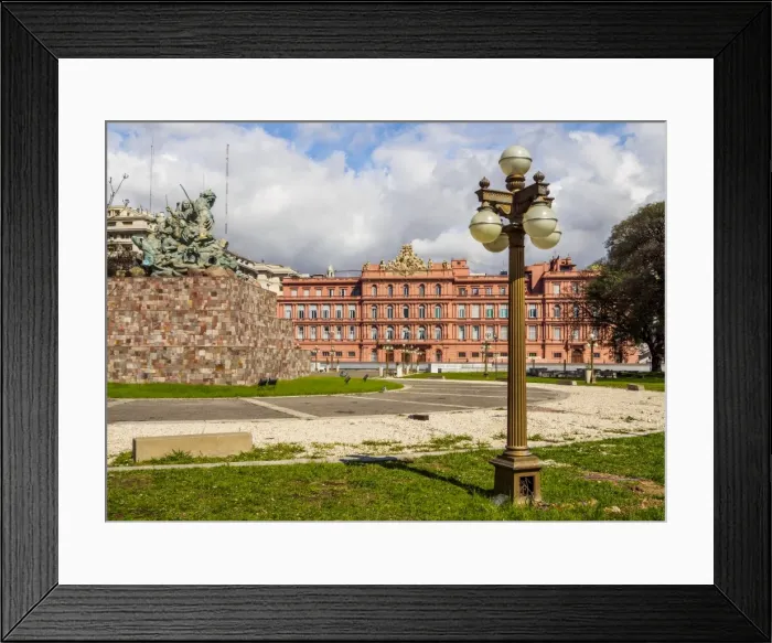 Framed Print : View of the Casa Rosada on Plaza de Mayo, Monserrat, City of Buenos Aires, Buenos Aires Province Framed Print : View of the Casa Rosada on Plaza de Mayo, Monserrat, City of Buenos Aires, Buenos Aires Province