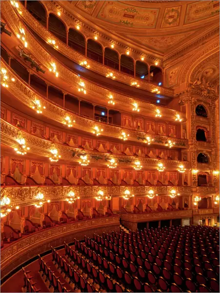 Interior view of Teatro Colon and its Concert Hall, Buenos Aires, Buenos Aires Province