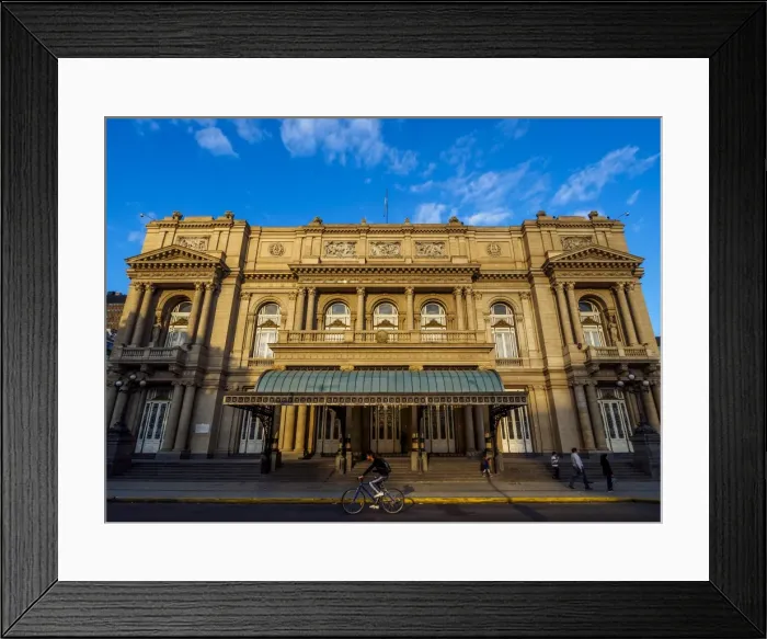 Framed Print : View of Teatro Colon, Buenos Aires, Buenos Aires Province, Argentina, South America Framed Print : View of Teatro Colon, Buenos Aires, Buenos Aires Province, Argentina, South America