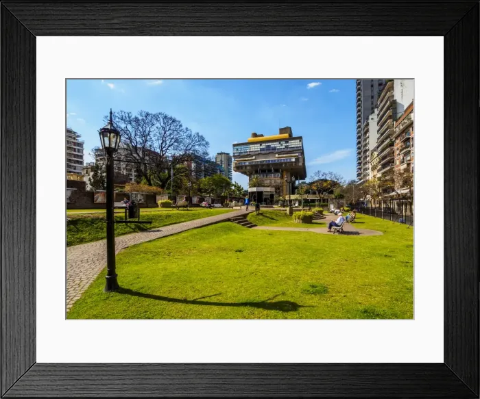 Framed Print : View of the National Library of the Argentine Republic, Recoleta, City of Buenos Aires Framed Print : View of the National Library of the Argentine Republic, Recoleta, City of Buenos Aires