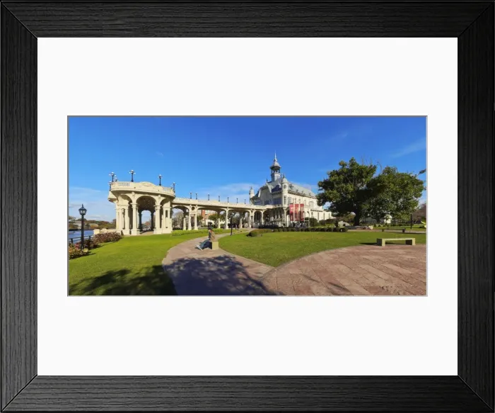 Framed Print : View of the Municipal Museum of Fine Art, Tigre, Buenos Aires Province, Argentina Framed Print : View of the Municipal Museum of Fine Art, Tigre, Buenos Aires Province, Argentina