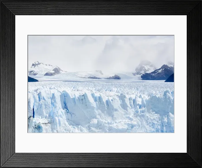 Framed Print : Detail of Perito Moreno Glacier in the Parque Nacional de los Glaciares (Los Glaciares Framed Print : Detail of Perito Moreno Glacier in the Parque Nacional de los Glaciares (Los Glaciares