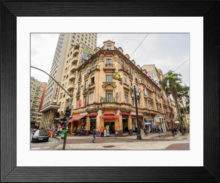 Framed Print : View of the city centre, City of Sao Paulo, State of Sao Paulo, Brazil, South America Framed Print : View of the city centre, City of Sao Paulo, State of Sao Paulo, Brazil, South America
