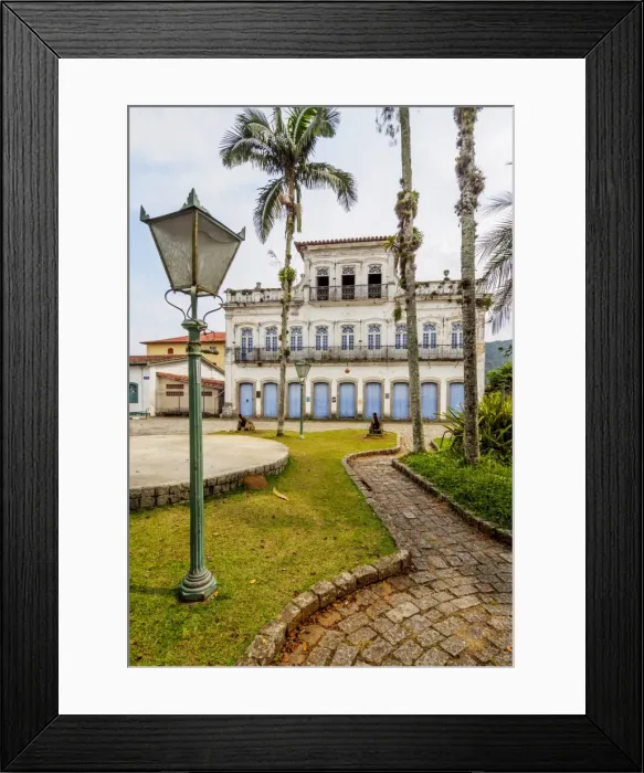 Framed Print : Colonial architecture, Ubatuba, State of Sao Paulo, Brazil, South America Framed Print : Colonial architecture, Ubatuba, State of Sao Paulo, Brazil, South America