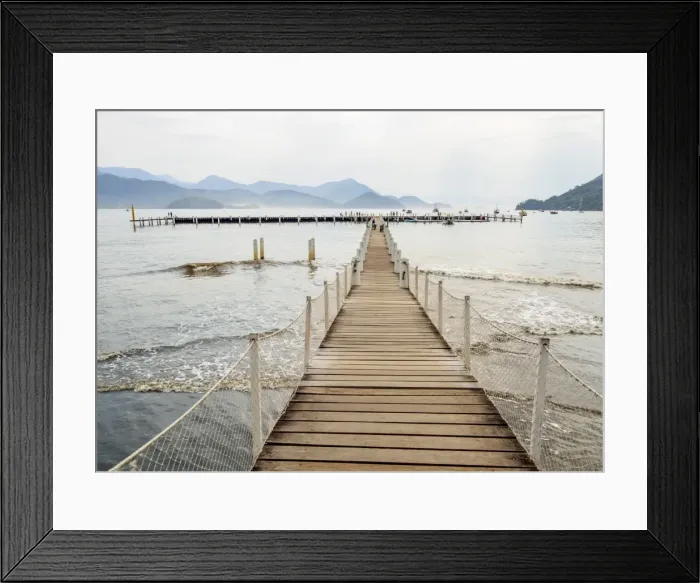 Framed Print : View of the Ubatuba Bay, State of Sao Paulo, Brazil, South America Framed Print : View of the Ubatuba Bay, State of Sao Paulo, Brazil, South America