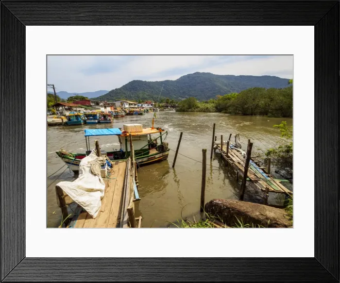 Framed Print : View of the Ilha dos Pescadores, Ubatuba, State of Sao Paulo, Brazil, South America Framed Print : View of the Ilha dos Pescadores, Ubatuba, State of Sao Paulo, Brazil, South America