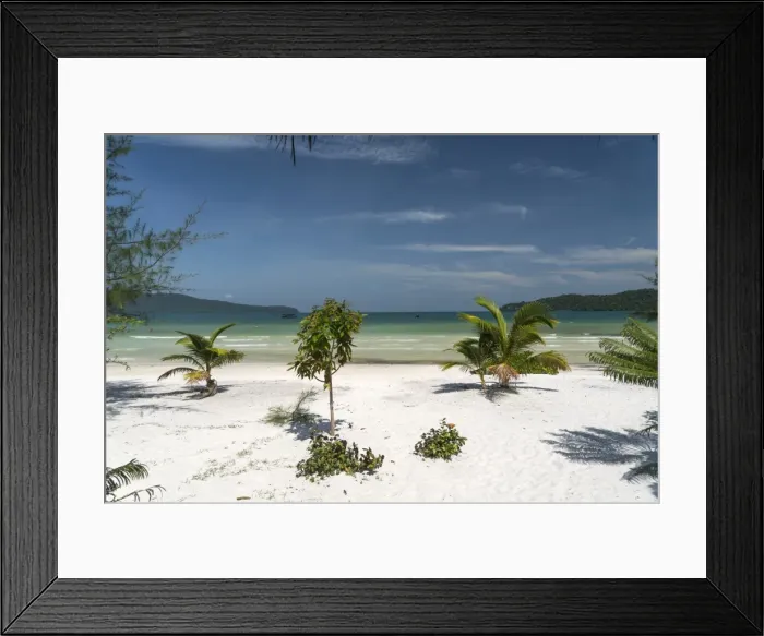 Framed Print : Beach of Koh Rong Samloem island, Cambodia, Indochina, Southeast Asia, Asia Framed Print : Beach of Koh Rong Samloem island, Cambodia, Indochina, Southeast Asia, Asia