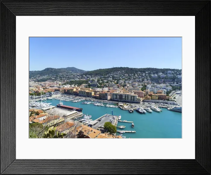 Framed Print : Port Lympia, Nice, Alpes-Maritimes, Cote d Azur, Provence, French Riviera, France Framed Print : Port Lympia, Nice, Alpes-Maritimes, Cote d Azur, Provence, French Riviera, France