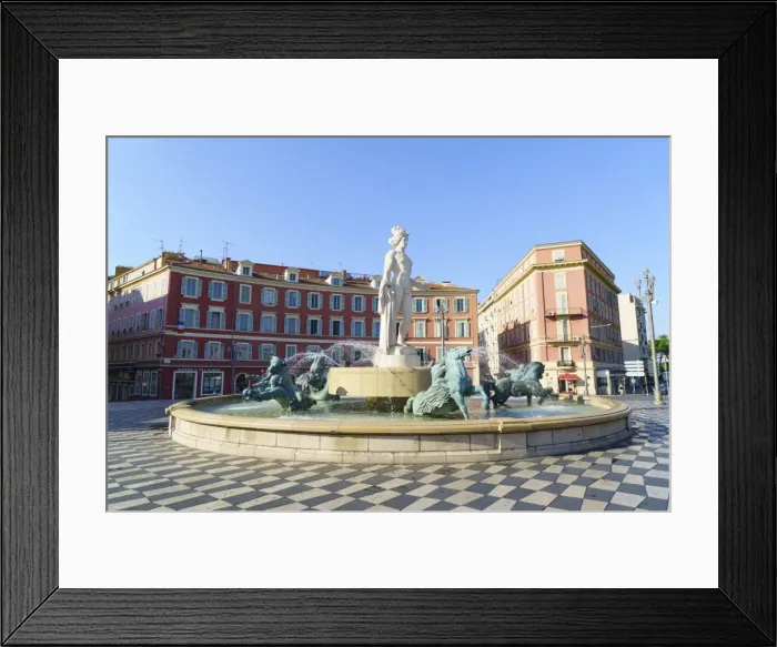 Framed Print : Fontaine du Soleil, Place Messina, Old Town, Nice, Alpes-Maritimes, Cote d Azur, Provence Framed Print : Fontaine du Soleil, Place Messina, Old Town, Nice, Alpes-Maritimes, Cote d Azur, Provence