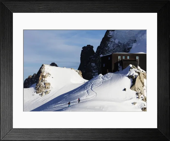 Framed Print : Grand Capucin and Refuge des Cosmiques (Cosmiques Hut), Chamonix, Rhone Alpes, Haute Savoie Framed Print : Grand Capucin and Refuge des Cosmiques (Cosmiques Hut), Chamonix, Rhone Alpes, Haute Savoie
