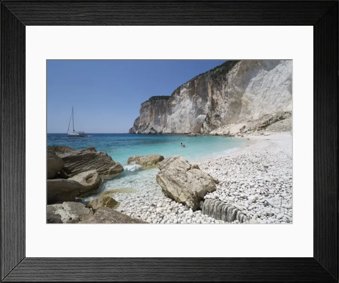 Framed Print : Erimitis beach on west coast, Paxos, Ionian Islands, Greek Islands, Greece, Europe Framed Print : Erimitis beach on west coast, Paxos, Ionian Islands, Greek Islands, Greece, Europe