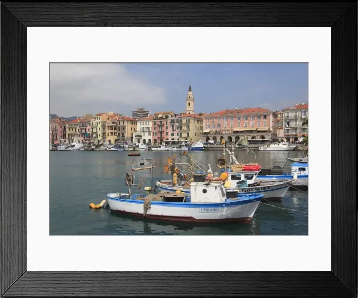 Framed Print : Harbor, Oneglia, Imperia, Liguria, Italian Riviera, Italy, Europe Framed Print : Harbor, Oneglia, Imperia, Liguria, Italian Riviera, Italy, Europe