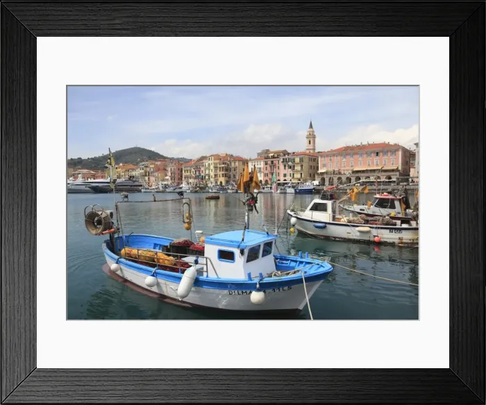 Framed Print : Harbor, Oneglia, Imperia, Liguria, Italian Riviera, Italy, Europe Framed Print : Harbor, Oneglia, Imperia, Liguria, Italian Riviera, Italy, Europe