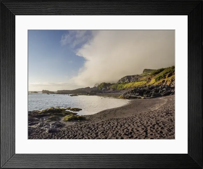 Framed Print : Beach near Vila do Corvo, Corvo, Azores, Portugal, Atlantic, Europe Framed Print : Beach near Vila do Corvo, Corvo, Azores, Portugal, Atlantic, Europe